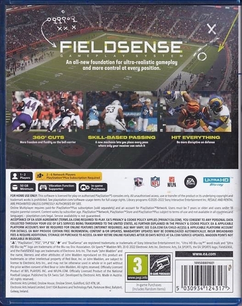 Madden NFL 23 - PS5 (A-Grade) (Genbrug)